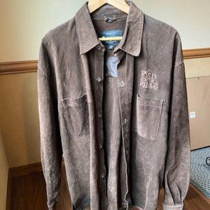 LORD OF THE RINGS NEW LINE CINEMA LEATHER JACKET SIZE LARGE BY MAC MURRAY